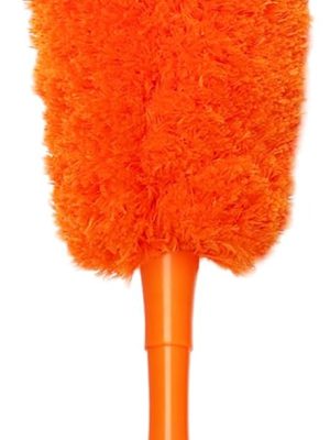 16 inch Microfiber Duster, Feather Dusters for Cleaning with Washable Microfiber Head, Handheld Duster, Dusting Wand Cleaning Tool for Office, Car, Window, Furniture